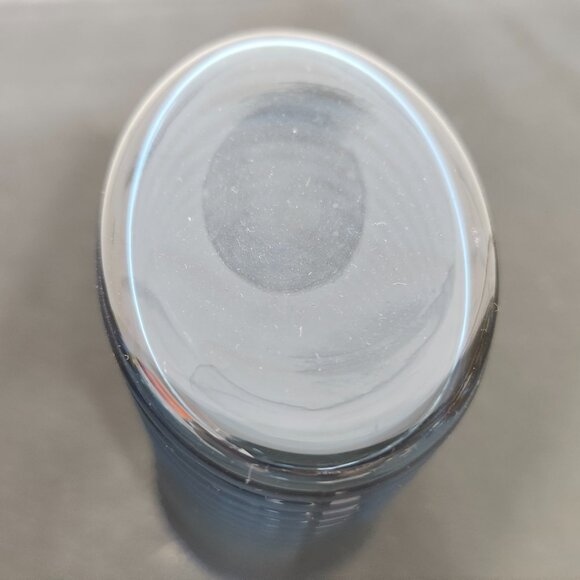 Vintage Set of 6 The Cellar Blue Ribbed Drinking Glasses - Picture 6 of 10